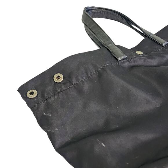 Vimmia Active Convertible Backpack Tote Bag Black Travel Zip Bottom Faux Leather - Picture 8 of 16